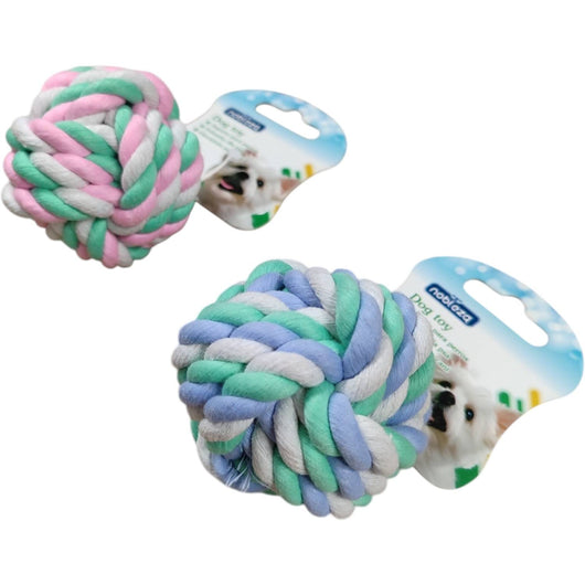 Gioco per cani palla in corda