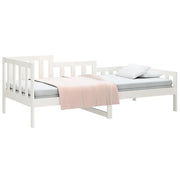 Dormeuse Bianca 90x200 cm in Legno Massello di Pino cod mxl 62668