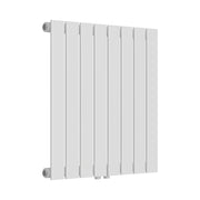 Radiatore a pannello in acciaio dal design piatto 459 watt 60 x 60 cm bianco 03_0010468