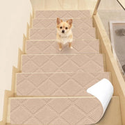 Trappilli 15 pezzi - Autoadesivo - Antiscivolo - Trappilli in poliestere - 76 x 20 cm - Sicurezza e comfort - Trappilla