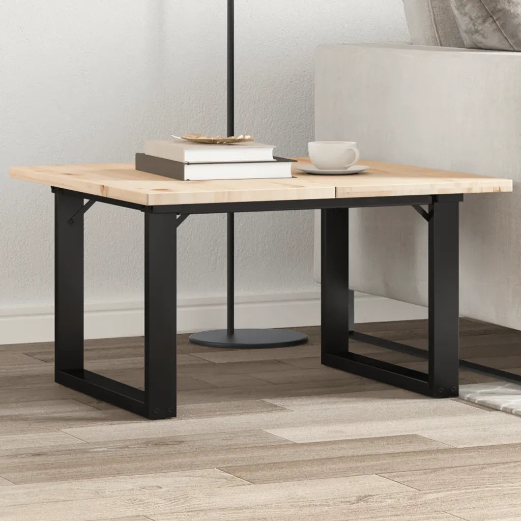 Telaio Gambe a O per Tavolino da Salotto-Gamba per Tavolo 50x40x38 cm in Acciaio