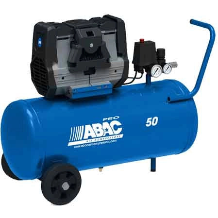 COMPRESSORE SILENZIATO 'OS SUPER SILENT' ABAC 24 lt - ABAC