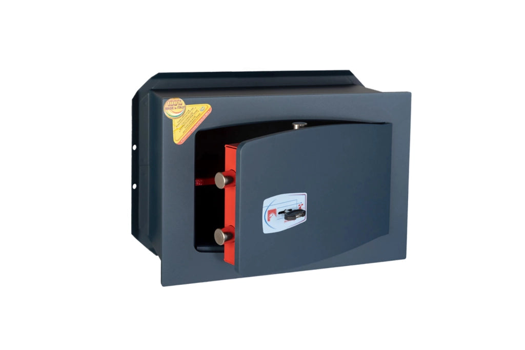 Cassaforte a Muro Technomax GK/4 Chiave a Doppia Mappa Porta 10 mm