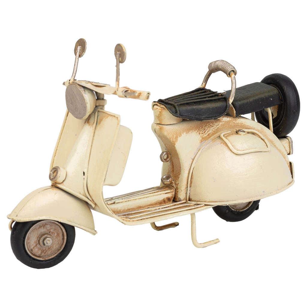 Moto in metallo marrone 18x7,5x11h