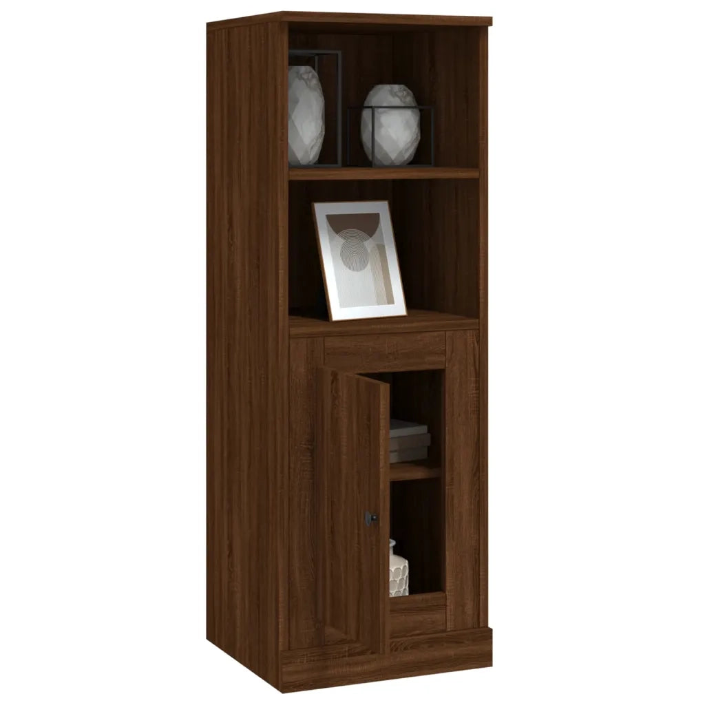 Credenza Rovere Marrone 36x35,5x103,5 cm in Legno Multistrato 816327