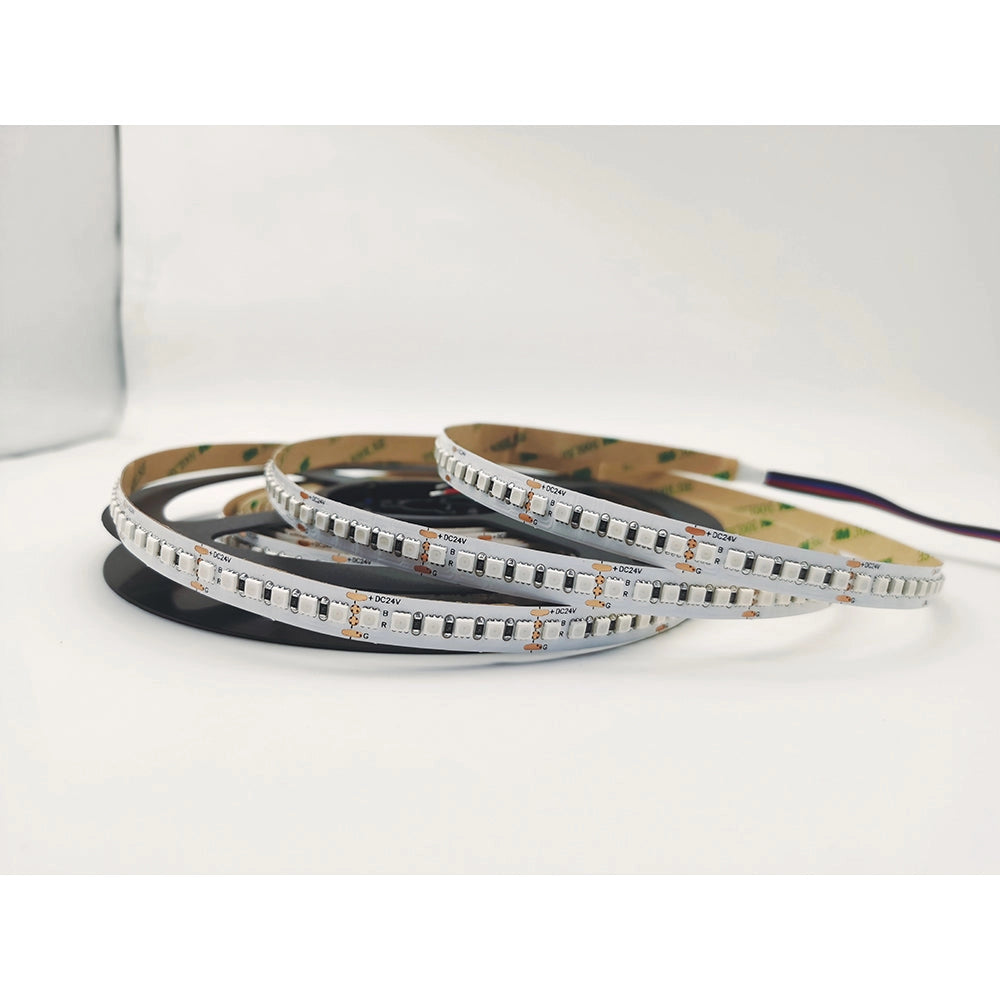 STRIP LED 3838 DC24V IN KAPTON 168 LED PER MT 24W PER MT RGB 500CM