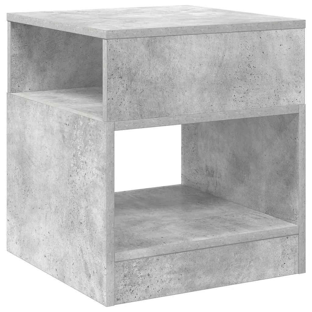 Tavolino 2 pcs Grigio cemento 40,5 x 40 x 45 cm 890919