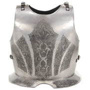 Corazza da Cavaliere Medievale Replica LARP Argento in Acciaio CFW5187313