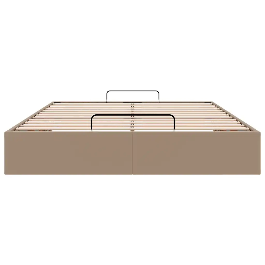 Struttura Letto Pouf senza Materasso 140x190 cm Similpelle