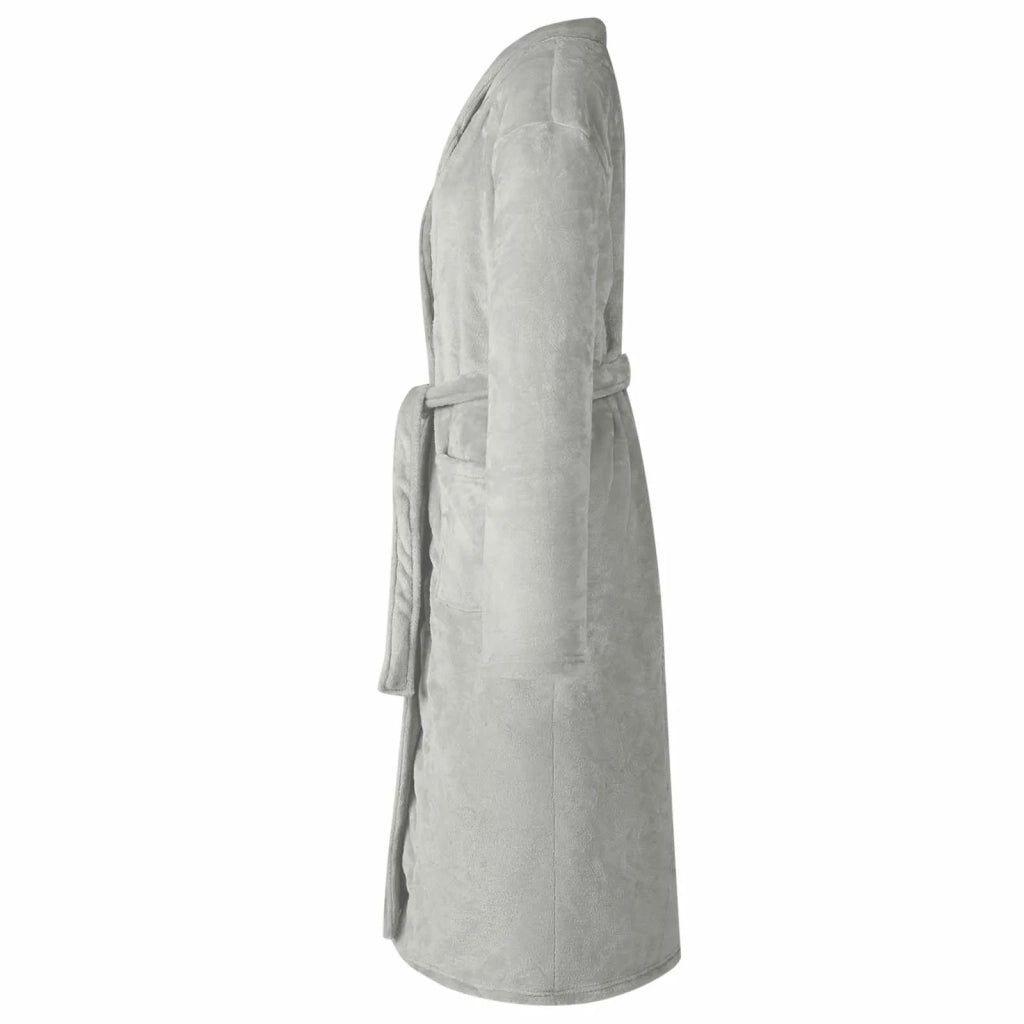 Accappatoio senza Cappuccio Grigio l Flanella CFW9423854