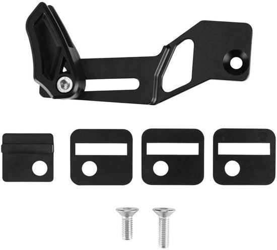 Protettore catena per mountain bike - materiale leggero in alluminio - progettato per durata - guida catena integrata - installazione diretta - peso ridotto