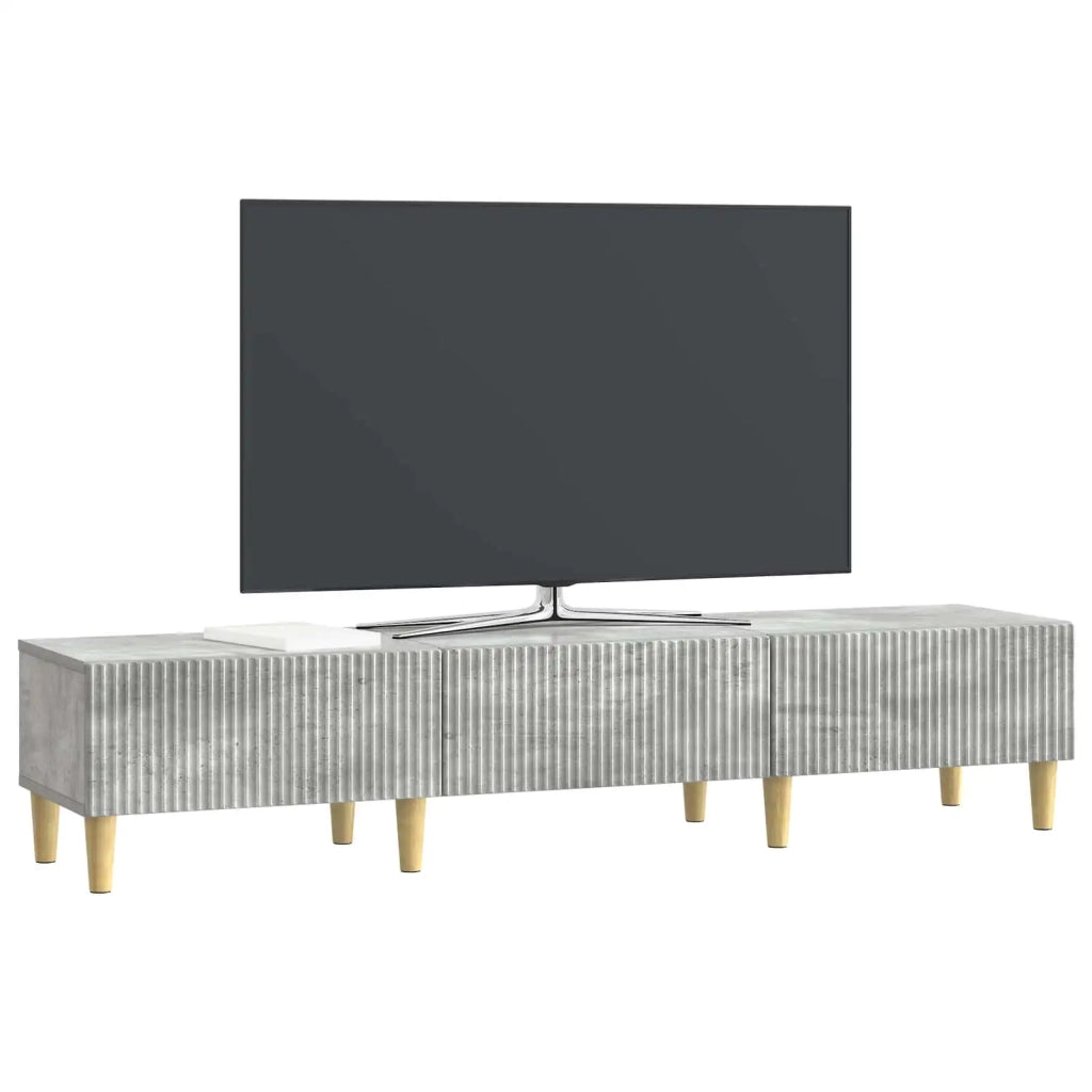 Mobile TV con cassetto Grigio Cemento 147 x 34,5 x 30 cm 894708