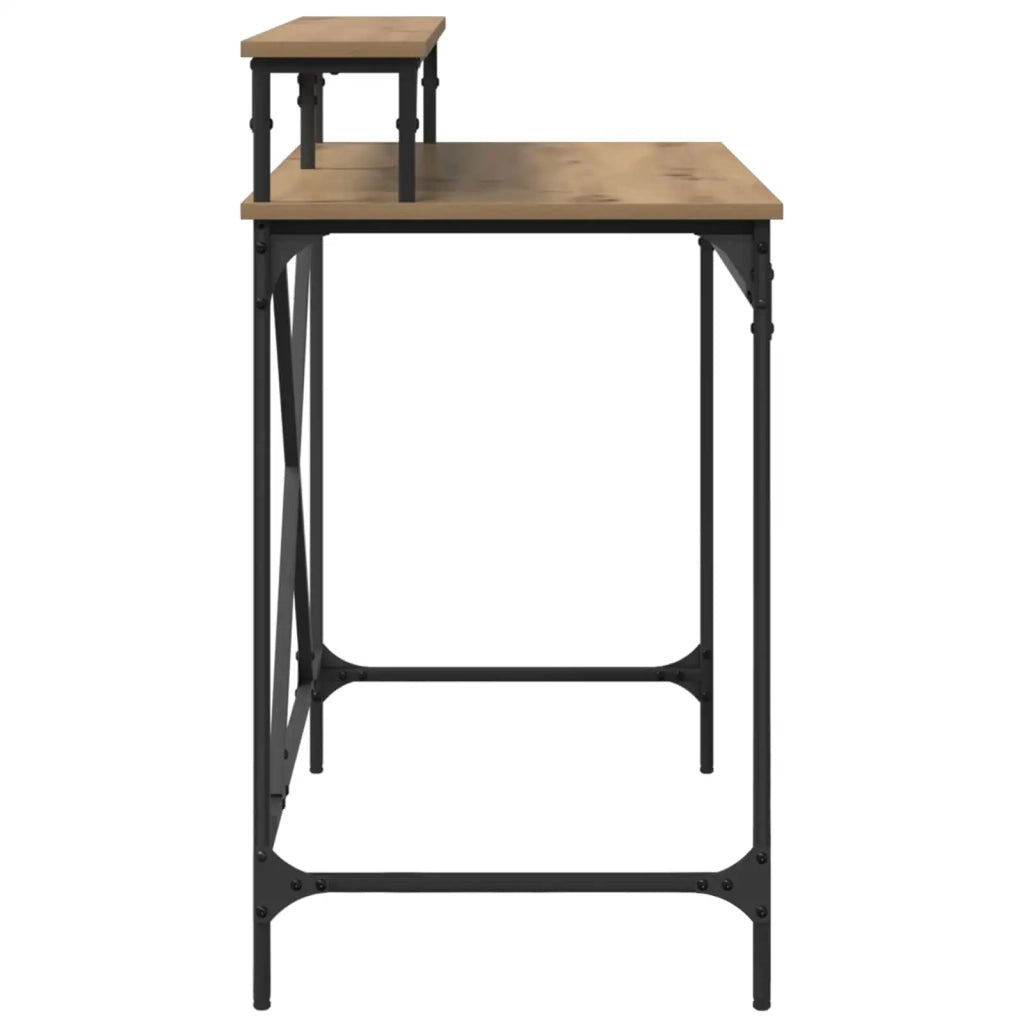 Scrivania Rovere artigianale 100 x 50 x 90 cm Legno multistrato 881277