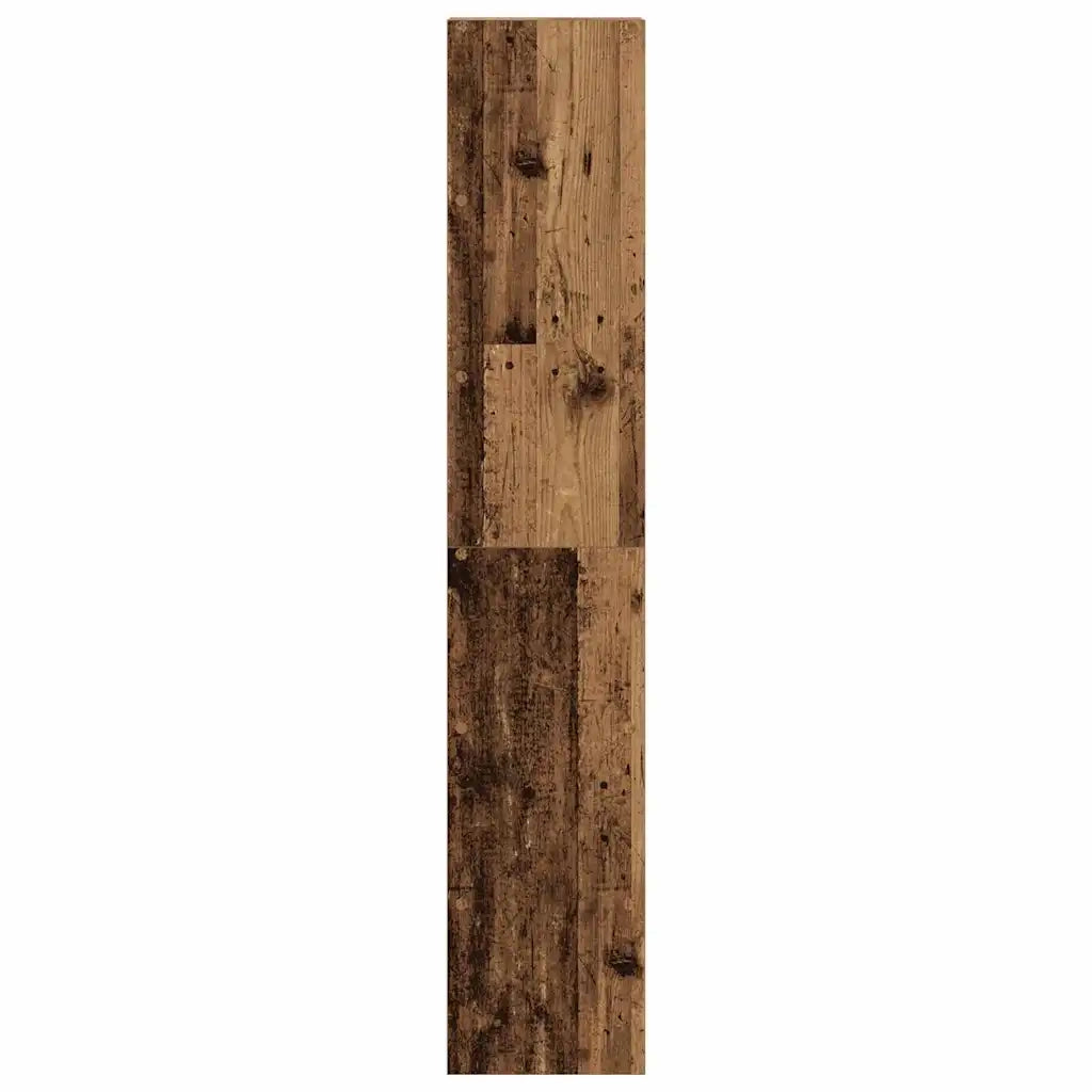 Librerie 2 pz Impilabili Legno Antico 30x30x80 cm in Truciolato 858818