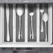 Cassa per utensili per carico - 2 pezzi - cassa per utensili con 5 contenitori - cassa per utensili in plastica - piedini antiscivolo in gomma - imbottitura morbida - 322 x 288 x 45 cm cassa per utensili 47 cm profonda