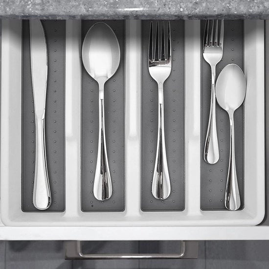 Cassa per utensili per carico - 2 pezzi - cassa per utensili con 5 contenitori - cassa per utensili in plastica - piedini antiscivolo in gomma - imbottitura morbida - 322 x 288 x 45 cm cassa per utensili 47 cm profonda