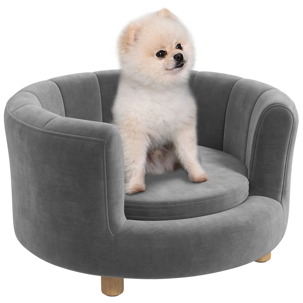 Letto per Cani e Gatti ¨C Minimal ¨C Grigio Legno
