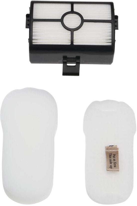 Set di Filtro HEPA - Con HEPA e filtro a schiuma/velluto - Compatibile con Duo Clean Stratos - Riciclabile - Alta efficienza di filtrazione - 1x Filtro HEPA - 1x Filtro a schiuma - Filtro per aspirapolvere