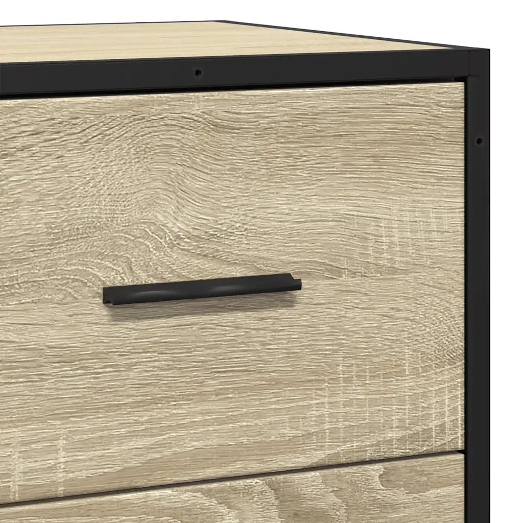Credenza Rovere Sonoma 68x35x76 cm in Truciolato 848970