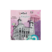 Stampa su vetro da parete tower 70x70 cm design moderno | Duzzle