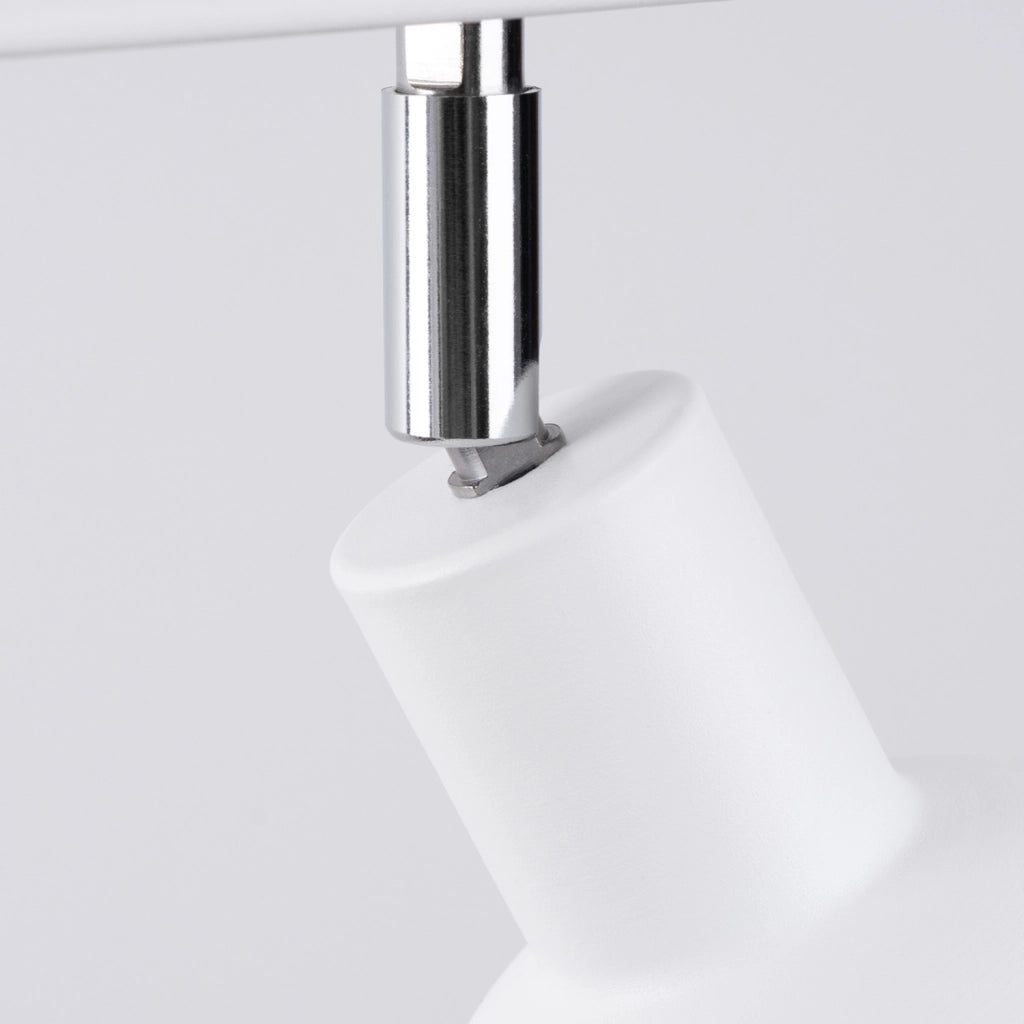 Faretto soffitto minimal doppio bianco 2xE27 Pure Lume