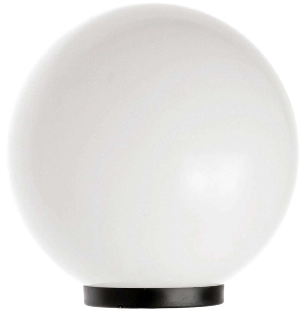 Lampada sfera da giardino bianca 50cm E27 IP44 SU-MA
