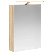 Mobiletto per specchio da Bagno | Armadio da bagno Rovere Sonoma 50 x 14,5 x 70 cm
