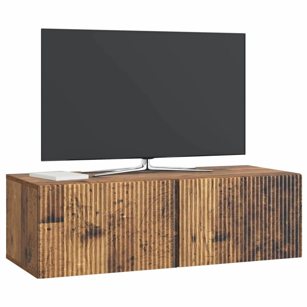 Mobile Porta TV da Muro Legno antico 98 x 41 x 30 cm 898533