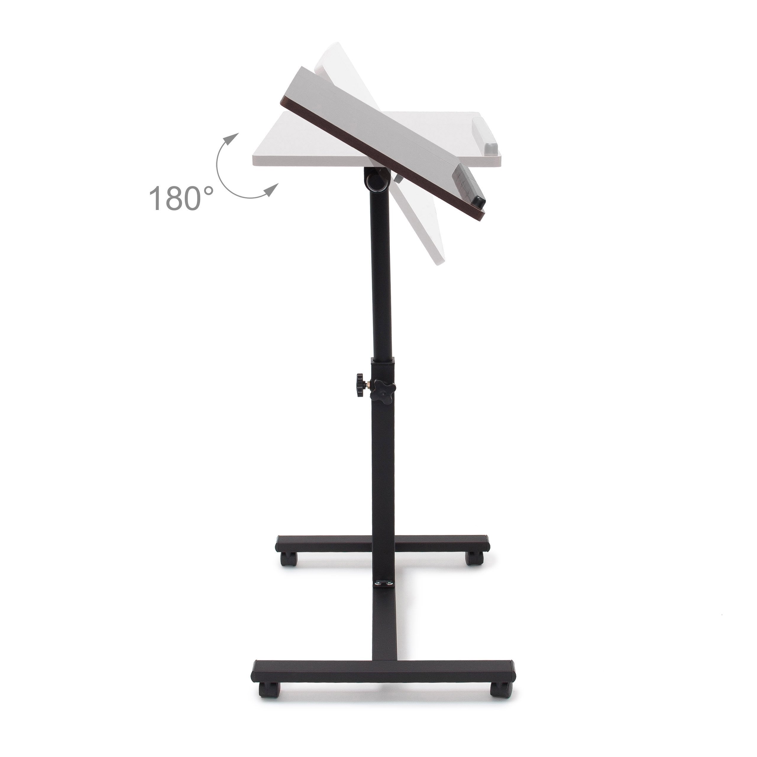 Tavolo per laptop netbook con rotelle 2013098