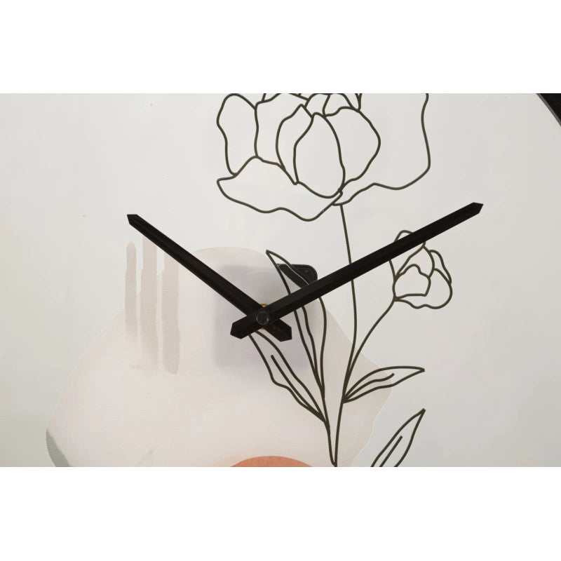 Orologio Da Muro Flower -a- cm ø 40x3,5