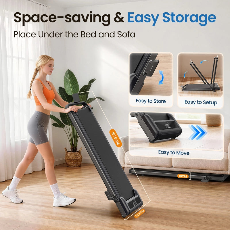 Tapis roulant pieghevole, pendenza 8%, velocit¡§¡è massima 10 km/h, tapis roulant elettrico per casa, potenza 3,0 cavalli.