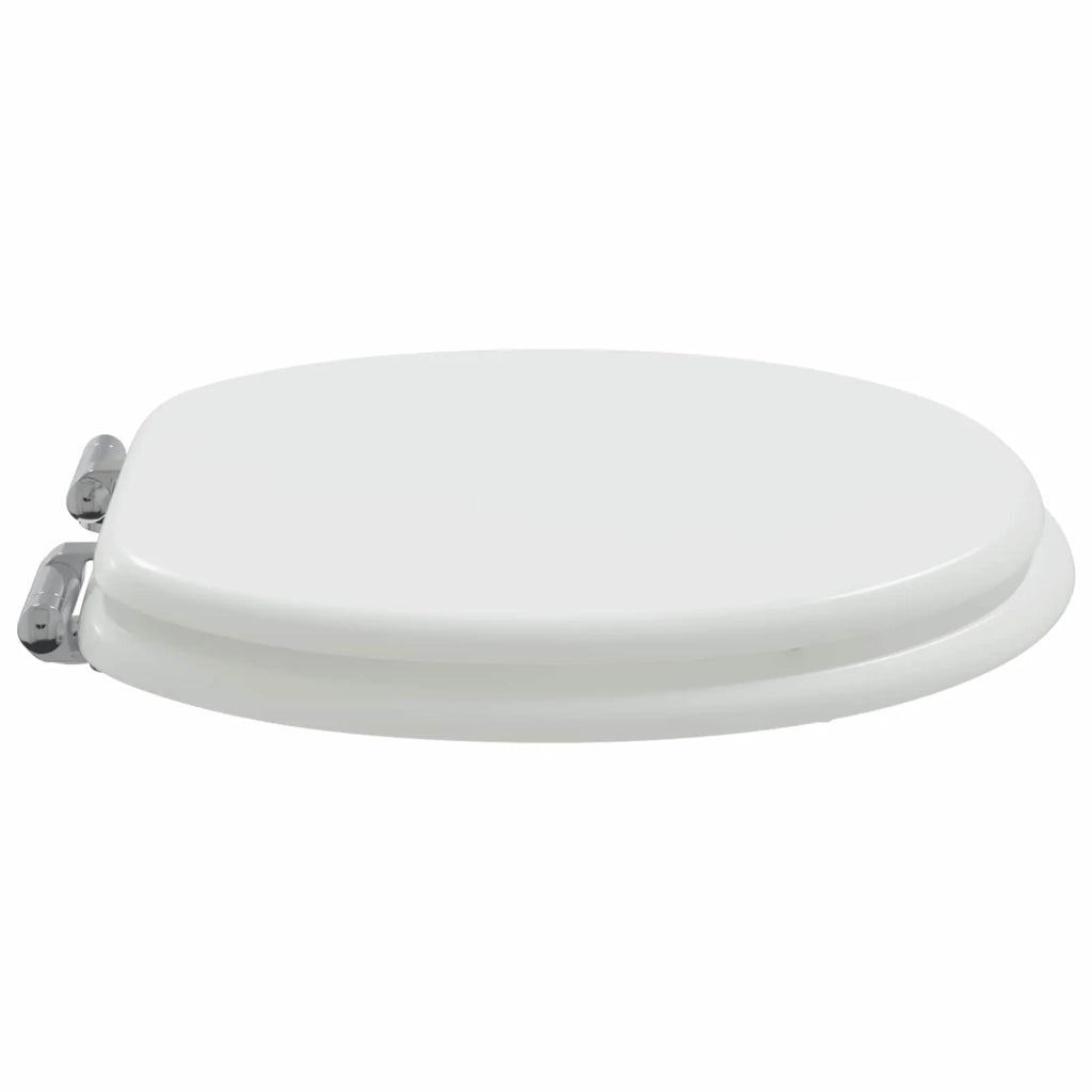 Sedile per toilette con chiusura morbida 2 pcs Bianco 3414529