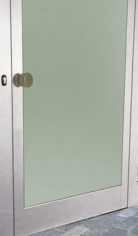 Pomolo fisso per porta SAGUATTI 175/50CB in alluminio bronzo lucido