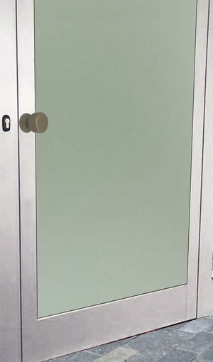 Pomolo fisso per porta SAGUATTI 175/50GB in alluminio bronzo satinato