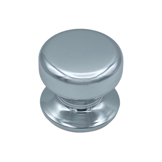 Pomolo fisso per porta SAGUATTI 175/70AB in alluminio argento lucido