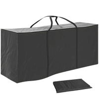 BORSA PORTAOGGETTI DA 720L CON 2 CERNIERE E MANIGLIE, IN TESSUTO OXFORD 600D, 175X55X75 CM, NERO