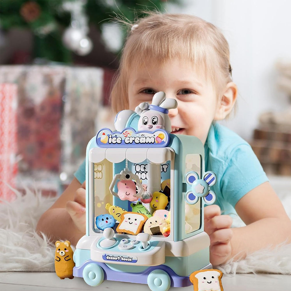 Distributore di Giocattoli Artiglio con Gancio per Bambini Giocattolo con Peluche