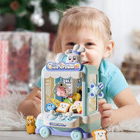 Distributore di Giocattoli Artiglio con Gancio per Bambini Giocattolo con Peluche