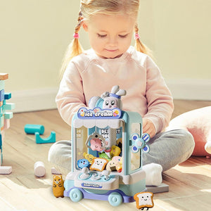 Distributore di Giocattoli Artiglio con Gancio per Bambini Giocattolo con Peluche