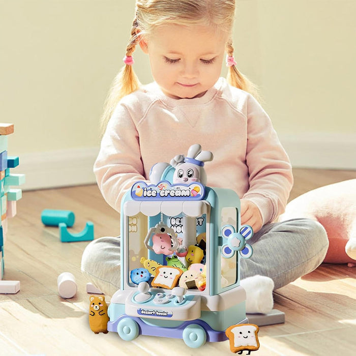 Distributore di Giocattoli Artiglio con Gancio per Bambini Giocattolo con Peluche