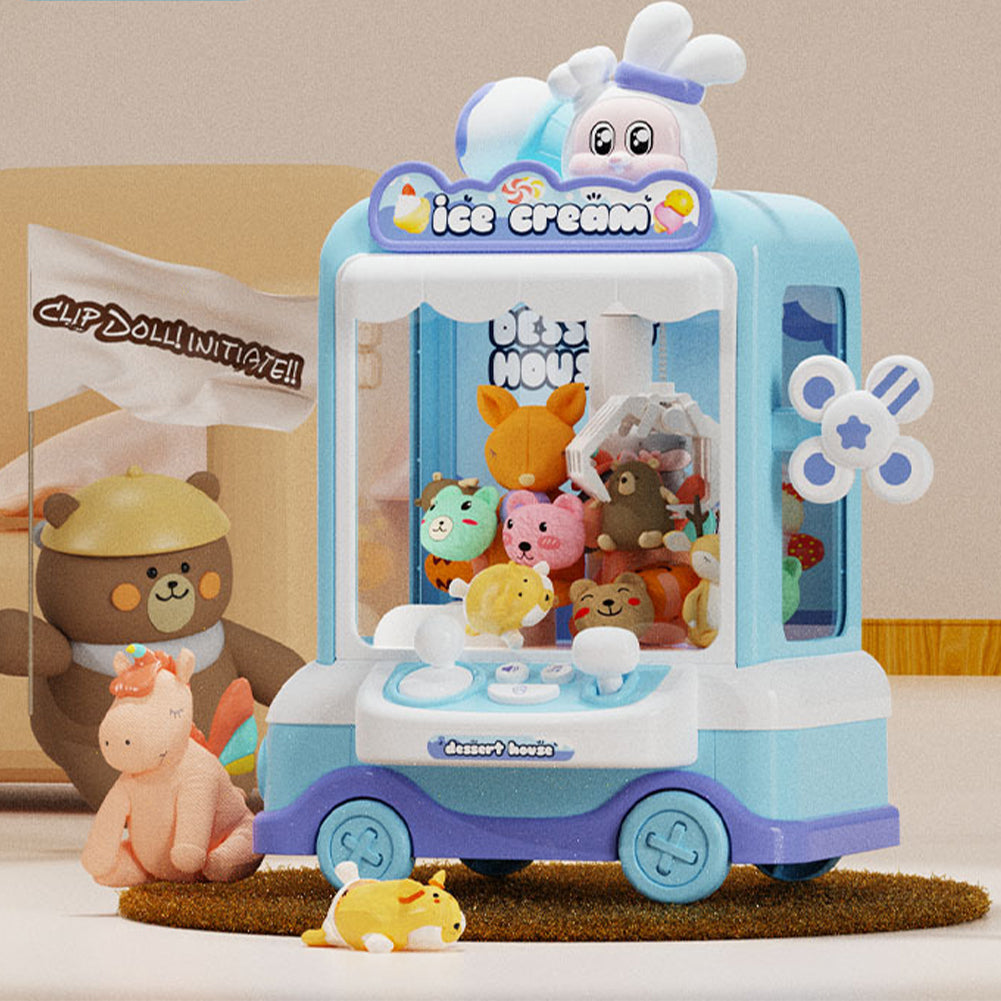 Distributore di Giocattoli Artiglio con Gancio per Bambini Giocattolo con Peluche