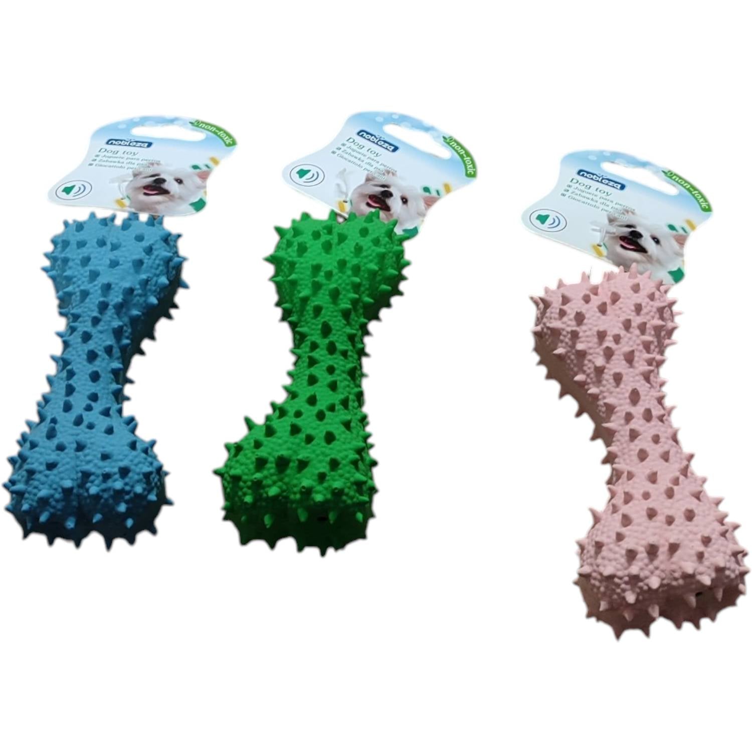 OSSO SONORO PER CANI 4x13x7cm