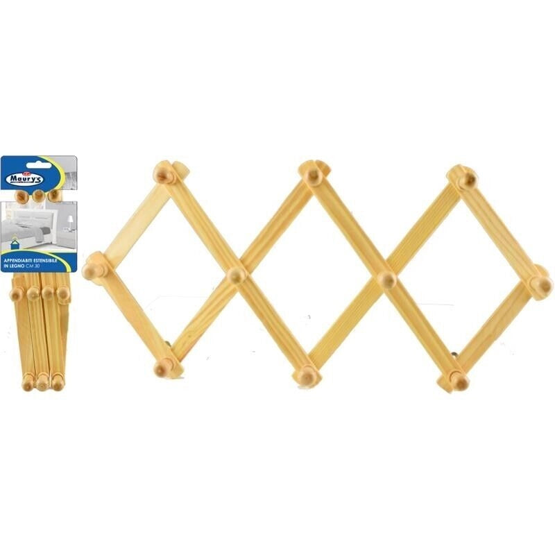 MAURY'S APPENDIABITI ESTENSIBILE 30CM LEGNO