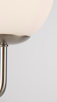 Lampada da parete Modern in Metallo Erich Nickel