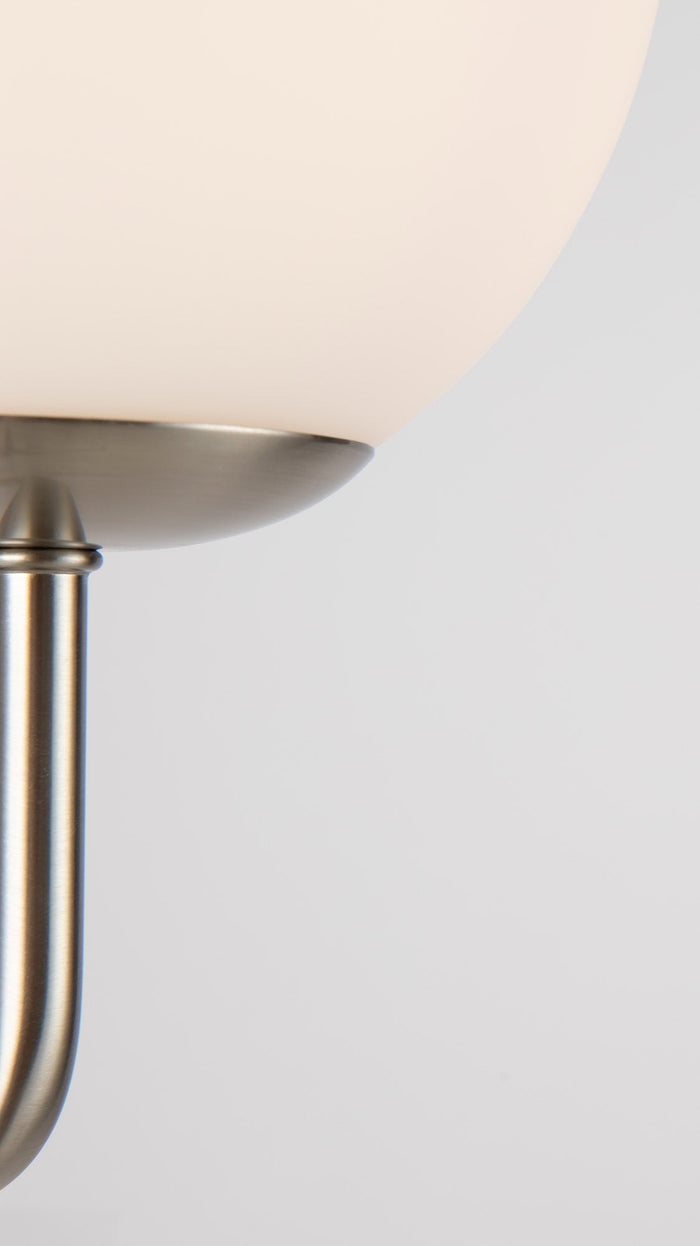 Lampada da parete Modern in Metallo Erich Nickel