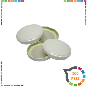 Tappi per barattoli di vetro 100 pz diam. 53