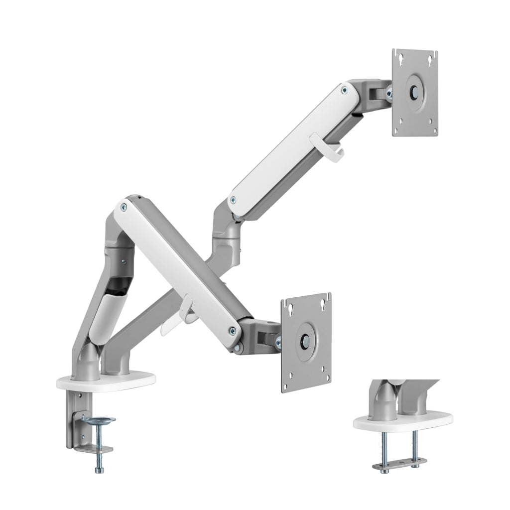 Bracci Monitor Selbu per Scrivania Supporto Doppio pro.tec