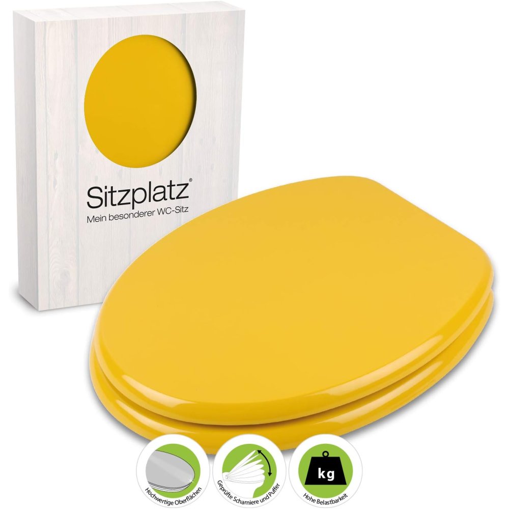 Sanitop-wingenroth 21895 5, sedile copri-wc arancione