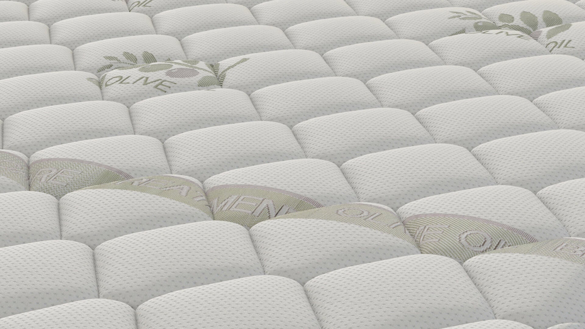 Materasso Singolo in Memory e Molle 80x190 cm Oil H25 Valiani Isabel