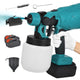 Trade Shop - Pistola Per Verniciare A Batteria 2800w 3 Modalità Spruzzo Ugello Ruotabile A 360° Manuale -